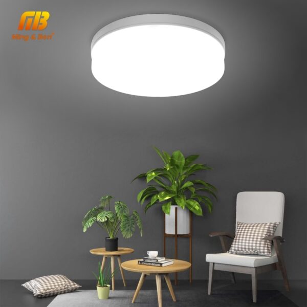 led panel lamp light down light surface mounted ac 85-265v home lighting