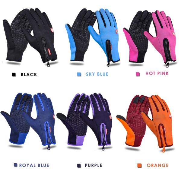 unisex winter thermal warm bicycle ski hiking motorcycle gloves