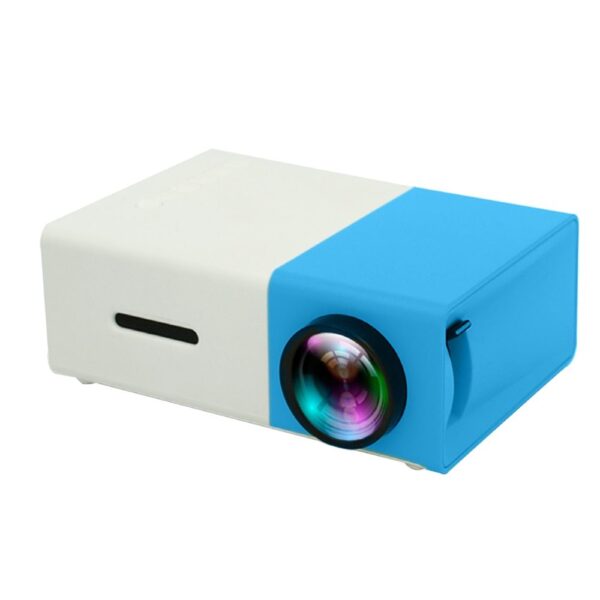 yg-300 led mini portable projector 480x320 pixels supports