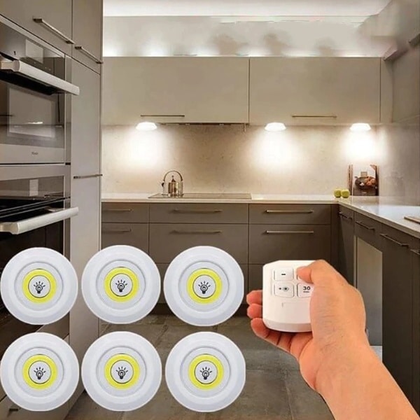 dimmable led under cabinet light with remote control