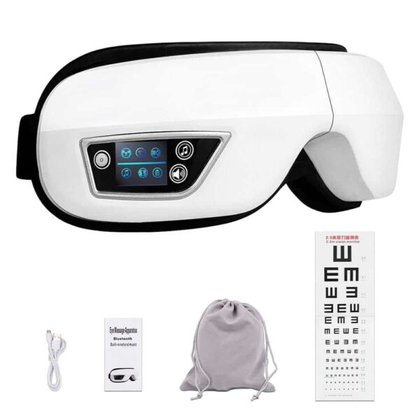 vibration eye massager pressure therapy fatigue relief