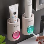 Automatic Toothpaste Dispenser Toothbrush Holder